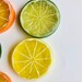 Artificial Lemon Slice , Lemon Slice, Summer Crafts, Summer Lemon Decor ...