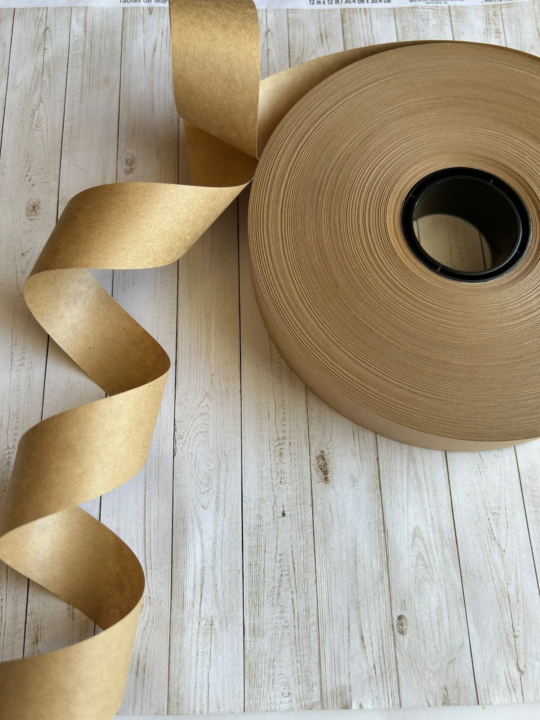 10 Yards Brown Kraft Paper Banding Binding Belly Band Gift Wrapping