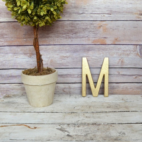 Cast Iron Metal Letter Wall Art Decor Vintage Style You Pick Etsy