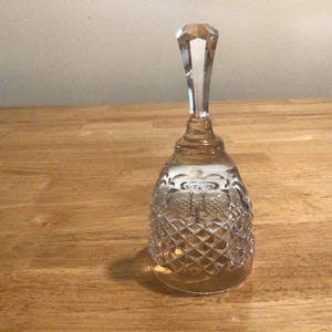 Vintage Tyrone Cut Crystal Bell