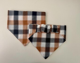 Höstrutig Scrunchy Hundbandana
