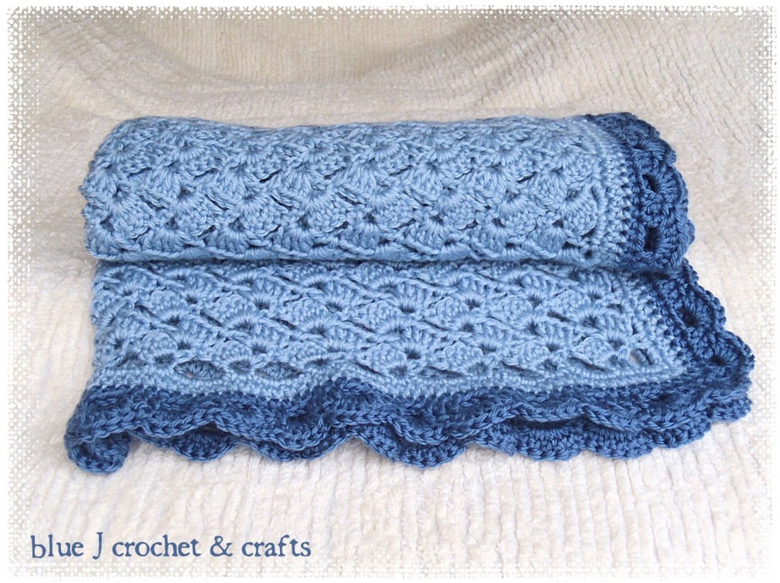 Crochet Pattern Laced With Love Baby Blanket Lace Antique Etsy