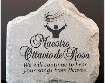 Custom Engraved Rock, Memorial Stone, Pet Memorial