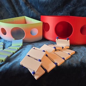 Corner House with Ladder