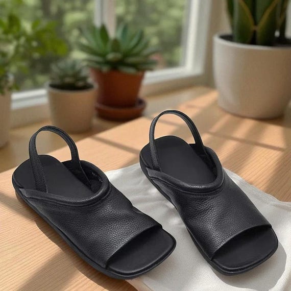 Sandalias Planas Huaraches De Mujer Moda Sandalias Estilo Mule