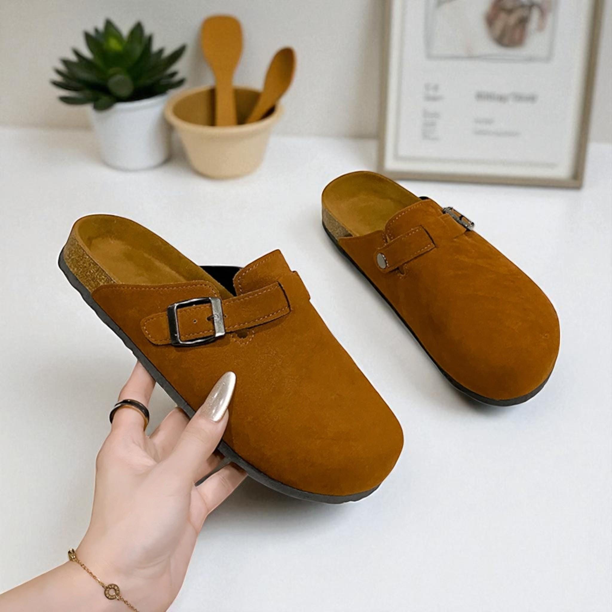 Sughero Pantofole Uomo Senza Suola Acquista Pantofole Unisex