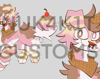 Furry Character Adoptable Custom Commissions