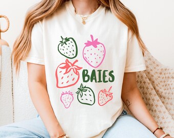 Comfort Colors Strawberry Amalfi Style Summer T-Shirt