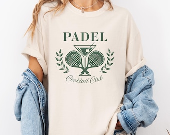 Comfort Colors Padel Sport Shirt | Padel Cocktail Social Club