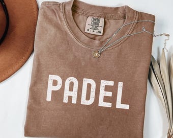 Unisex Comfort Colors Padel Sport Shirt | Gift for Padel Lover