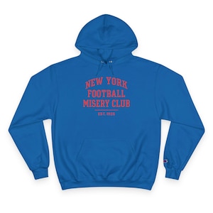 New York Football Misery Club Hoodie: Giants Fan Sportswear