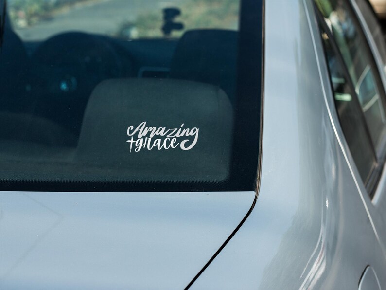 Amazing Grace Digital Design, Decal, Cross, PNG, Christian, Sublimation ...