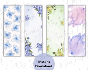 Marque-pages imprimables esthétiques neutres, marque-pages silhouette de femmes minimalistes, ensemble de marque-pages dessin au trait, téléchargement numérique, magie fille noire