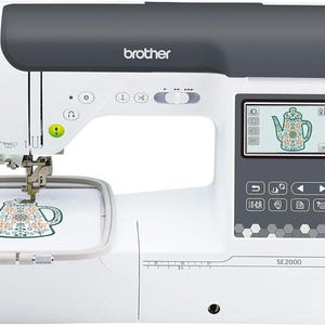 Brother SE2000 Computerized Sewing & Embroidery Machine. Wireless technology | Built-in Designs | Touch screen | Bonus Kit