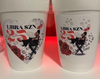 Personalized Party Cups: DESIGN ONLY Custom Photo & Logo
