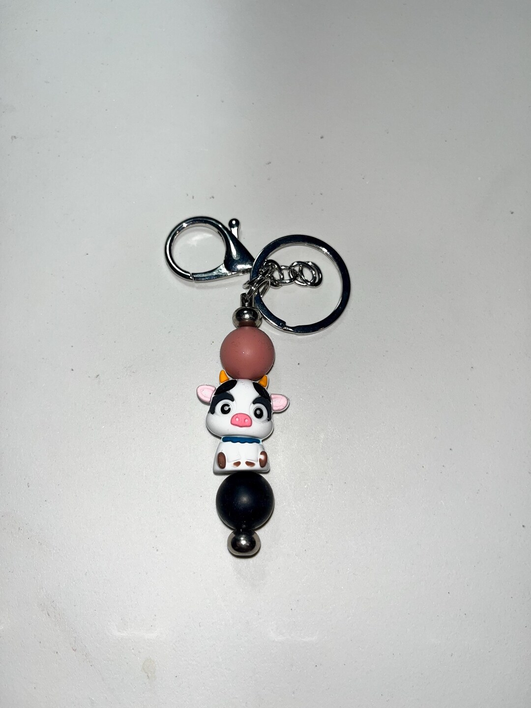 Coco the Cow Keychain - Etsy
