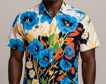 Men’s African Vintage Shirt.