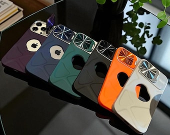 EliteFlex Magnetic Silicone Case – Soft Protective Cover with Logo Window & Flip Kickstand