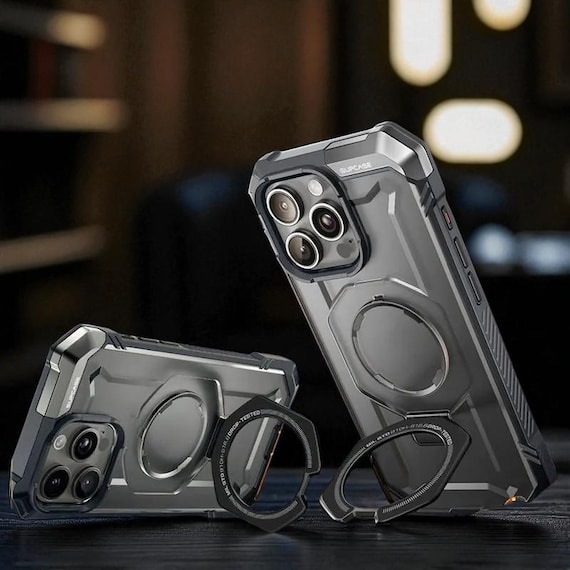 Rugged iPhone Case With Kickstand: Steelguard Magnetic Armor - Etsy Rugged iPhone Case With Kickstand: Steelguard Magnetic Armor - Etsy