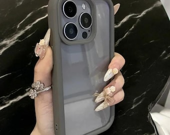 Candy Bumper iPhone Case: Clear Shockproof TPU Cover