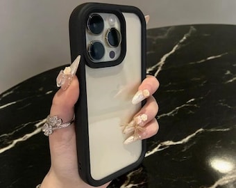 Clear Gloss iPhone Case – Shockproof Bumper, Slim Fit