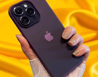 Carcasa mate NovaMist: carcasa rígida fina y esmerilada para iPhone 8 a 16 Plus