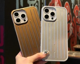 AeroGuard 3D Stripe Armor: funda rígida a prueba de golpes para iPhone