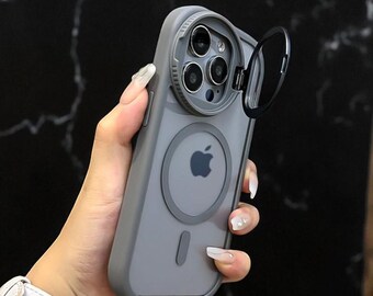 GuardFlex Magnetic Shield Case – Foldable Lens Protection Phone Cover with Wrist Strap