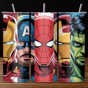 90s Kids Cartoon Character 20oz Skinny Tumbler Wrap PNG, Retro Cartoon Cup Sublimation Design, Best Selling Kids Tumbler Wrap