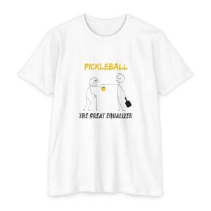 Pickleball Equalizer T-Shirt: Unisex Sports Fan Tee