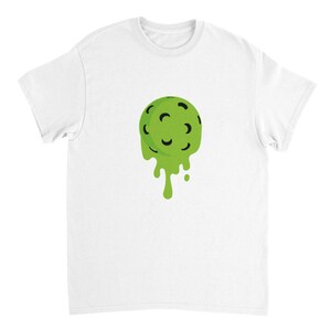 Pickleball Slime Graphic Tee: Heavyweight Cotton T-Shirt