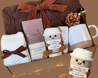 Uplifting Gift Box for Women, Self Care Box For Women, Thinking of You Box, Cheer Up Gift, Gift Box For Her, Christmas Gift Basket