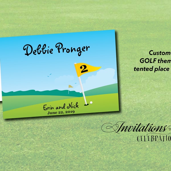 Golf Table Numbers - Etsy
