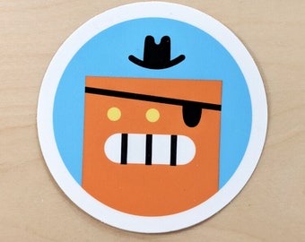 Mister Beautiful Sticker