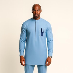 Afrikanische Herrenbekleidung, Hochzeitsanzug, Dashiki, Afrikanisches Herrenhemd, Vêtement afrikain, Chemise et Pantalon, Afrikanische Kleidung, Abschlussballkleid.