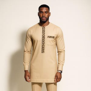 Afrikanische Herrenbekleidung, Hochzeitsanzug, Dashiki, Afrikanisches Herrenhemd, Vêtement afrikain, Chemise et Pantalon, Afrikanische Kleidung, Abschlussballkleid.