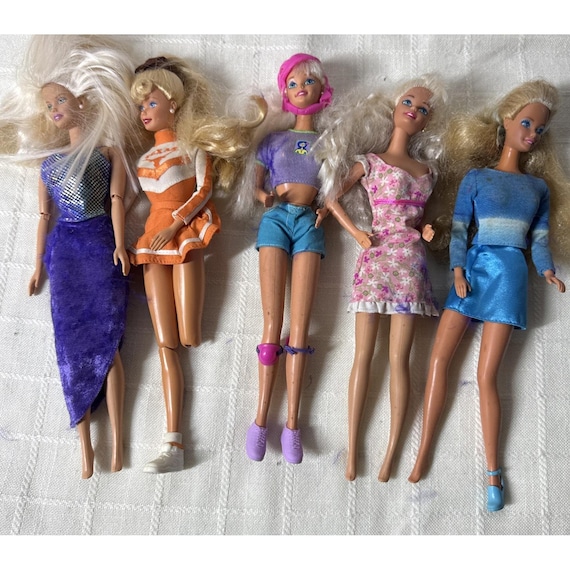 Muñecas Barbie Usadas Muñecas Barbie Mattel Vintage De Los Años 80
