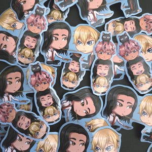 Tokyo Revengers Chibi Vinyl Sticker: Baji Keisuke, Anime Manga