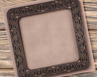 Magnetic Embroidery Frame, Cross Stitch Hoop for Plastic and Paper Canvas, Craft Supplies and Tools, Christmas Gift for Mother