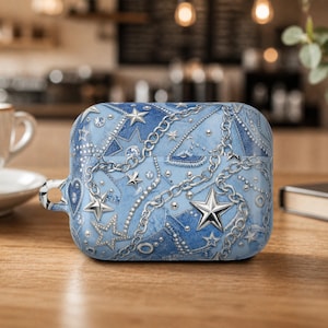 Denim AirPod Cover - Etsy