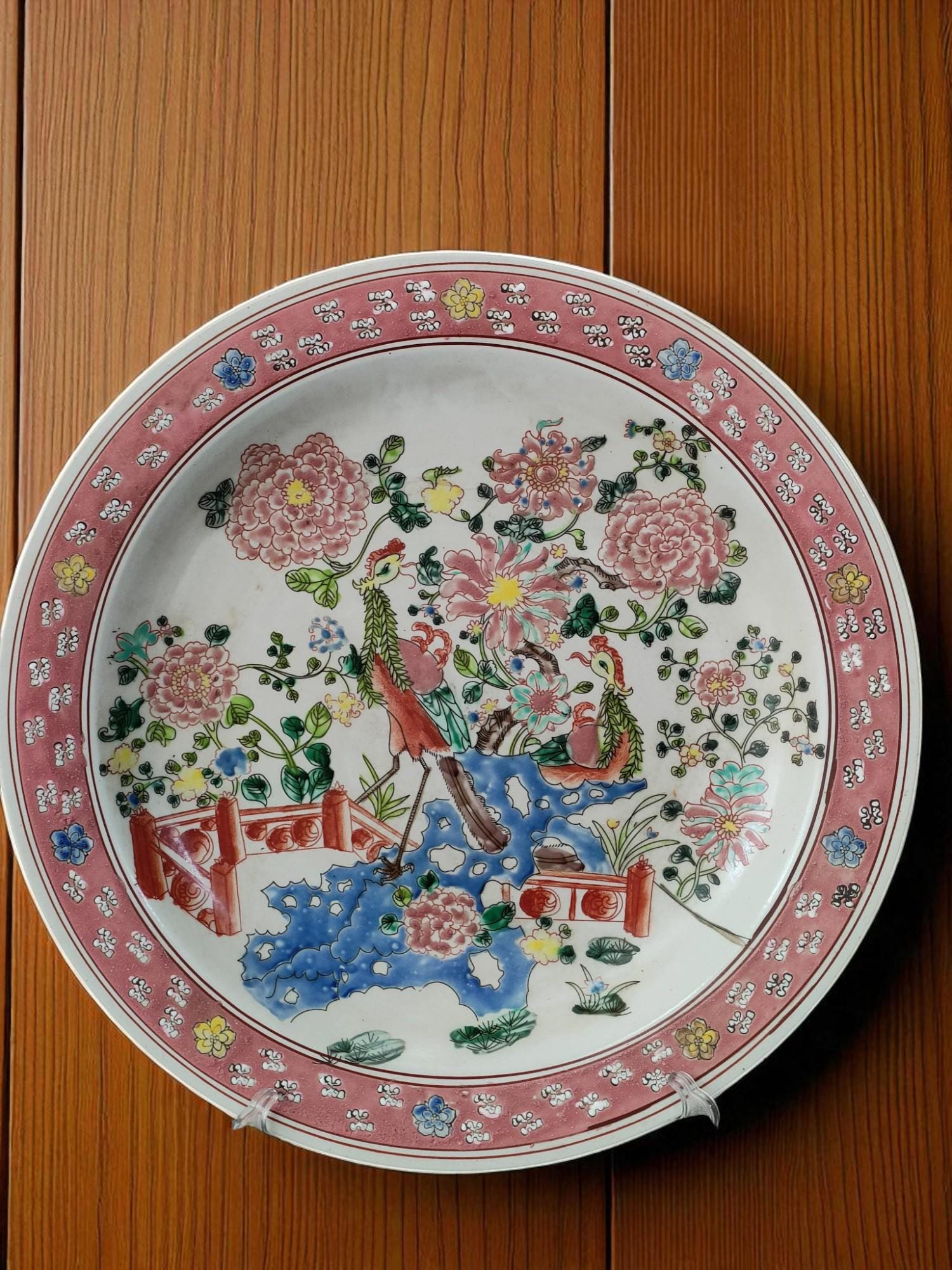 珍藏収清代宮廷 乾清宮蔵 極上品 斗彩磁碗 多色花柄 陶磁器 ボウル 老漆器箱付 珍藏収清代宮廷 乾清宮蔵 極上品 斗彩磁碗 多色花柄 陶磁器