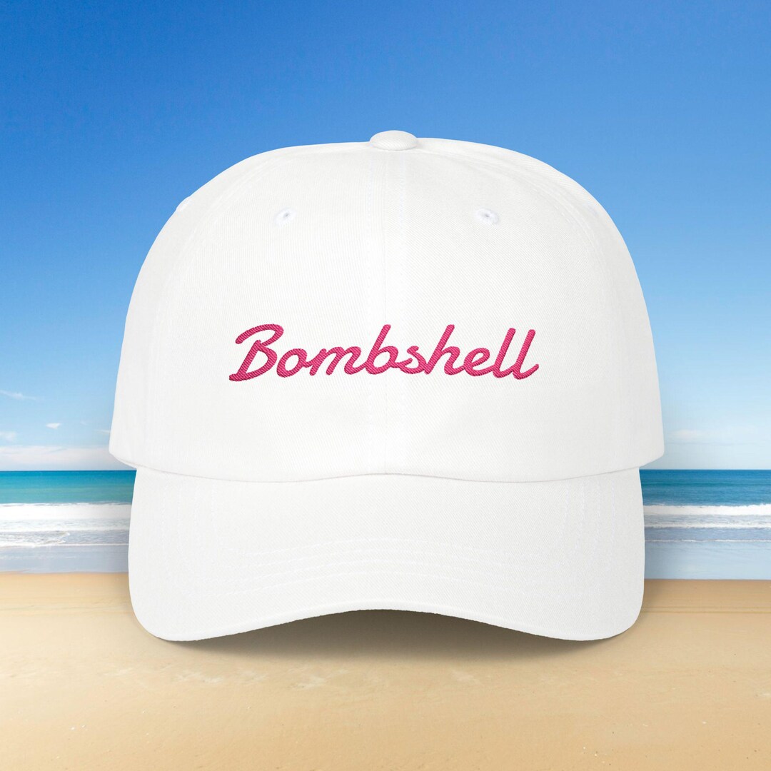 Embroidered Bombshell LOVE ISLAND Fan Hat - Etsy
