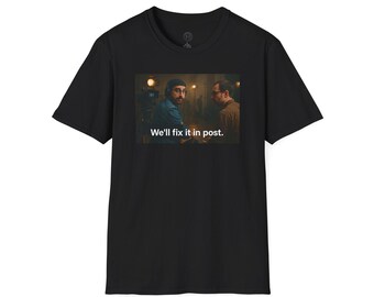 Fix it in post T-Shirt, Editing Tee, Video Editor Shirt, Film Production Top, Photography Gift, Graphic Designer Apparel