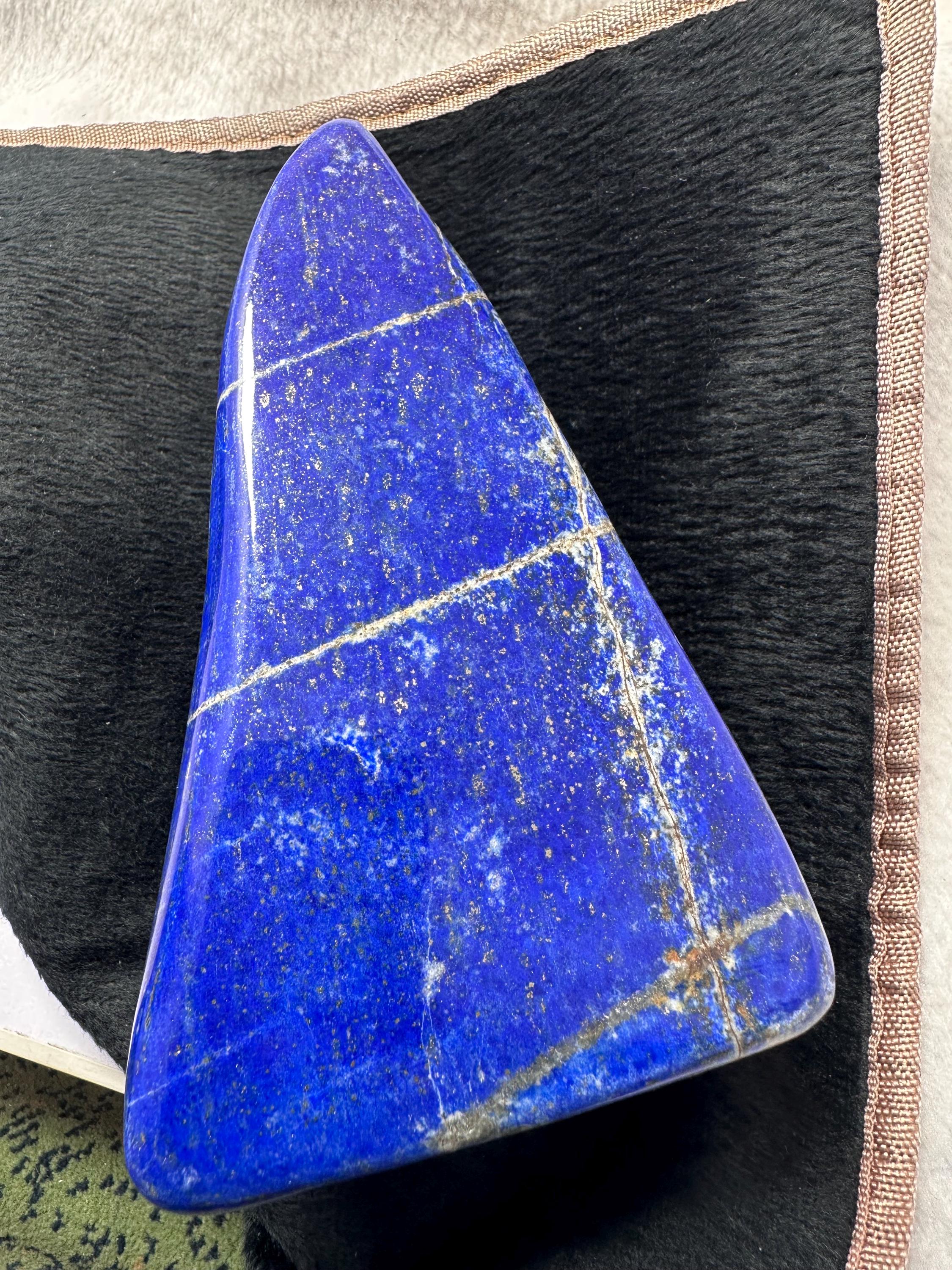 Top Quality 1.5kg High Grade Lapis Lazuli Large Natural Stone Slab