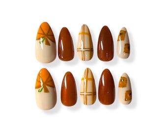 Fall Themed Nails