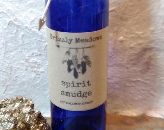 SPIRIT SMUDGE SPRAY (Sage)- Energy Clearing Mist - Smoke-Free Alternative to Traditional Smudging - Clear Negative Energy From Home, Office