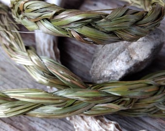 SWEETGRASS Braid MONTANA Grown Pesticide Free Clear Negativity From Your Home & Spaces