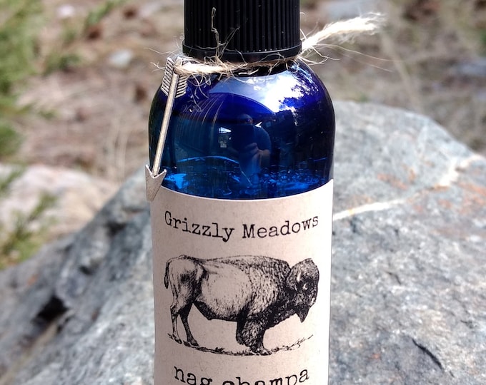 NAG Champa SMUDGE SPRAY - Classic Spray Mist - Smoke-Free Alternative to Traditional Smudging - Clear Negative Energy From Home, Office