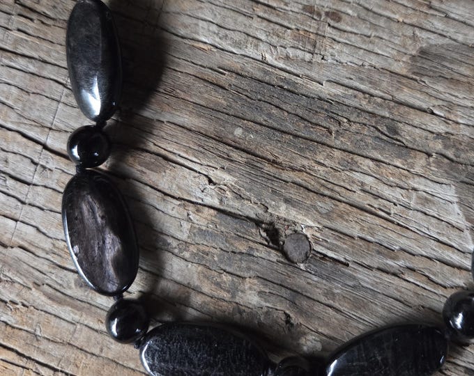 HYPERSTEIN Necklace All Natural Semi-Precious Stones Healing Metaphysical