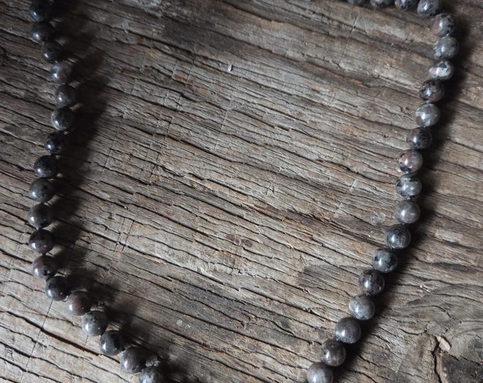 YOOPERLITE Beaded Gemstone, Sterling Silver Necklace